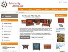 Tablet Screenshot of admiraltyantiques.com.au